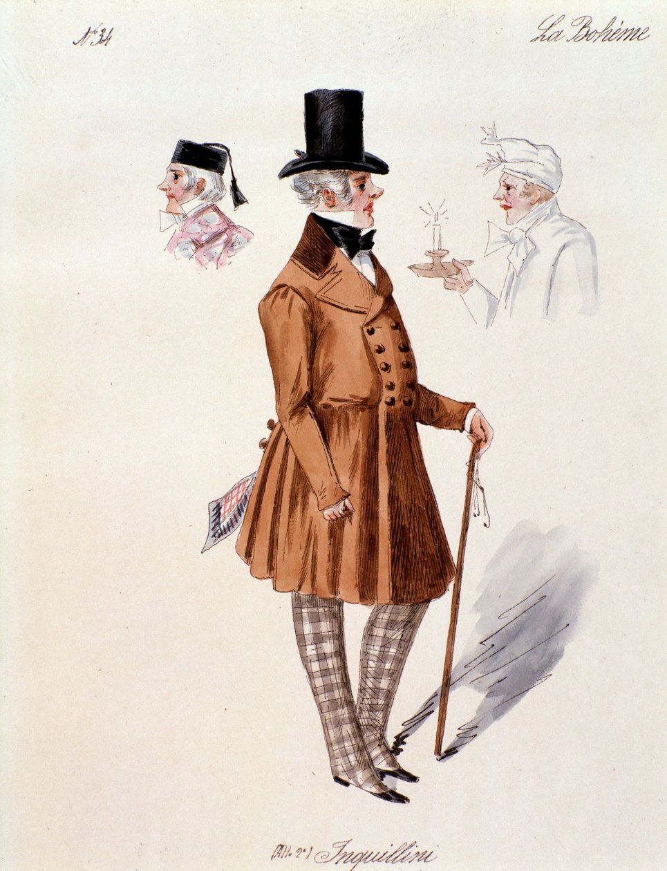 Ev sahibinin portresi, La boheme