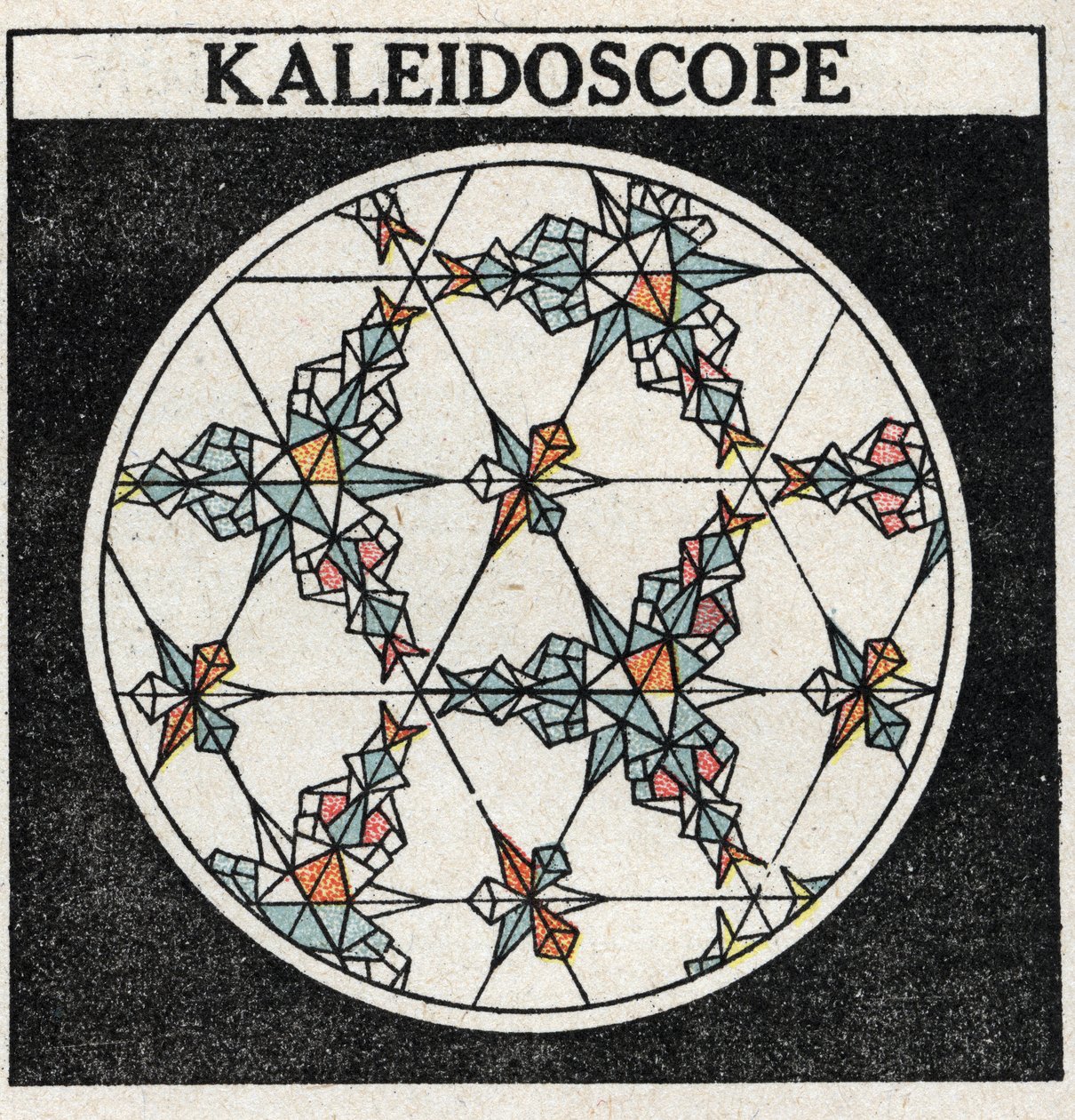 Işığın yansıması: bir kaleydoskop. 1925