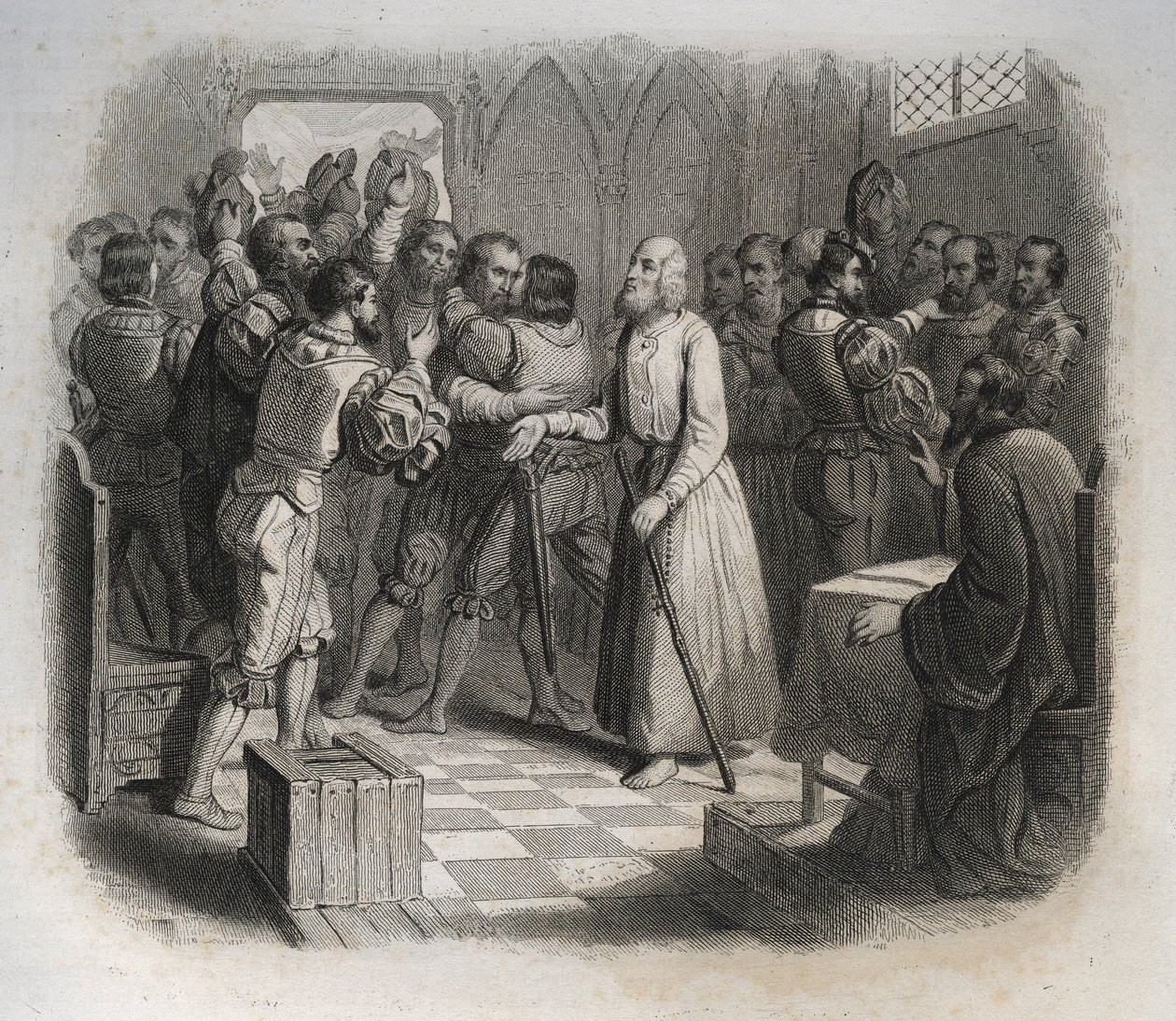 Flue Aziz Nikolaos (Nicholas) ya da Kardeş Klaus (1417-1487), iç savaşı başlatmak üzere olan İsviçreli konfederasyonları uzlaştıran İsviçreli bir keşiş. 1846