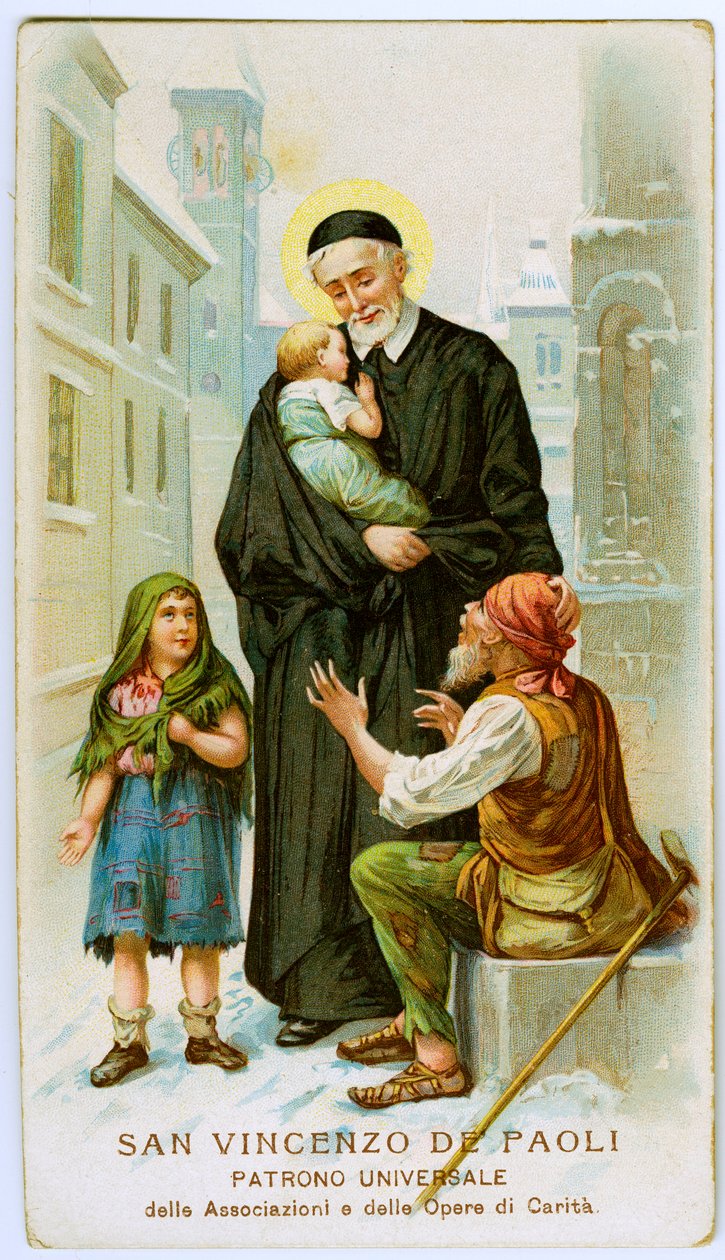 Saint Vincent de Paul (gravür by Anonymous Anonymous