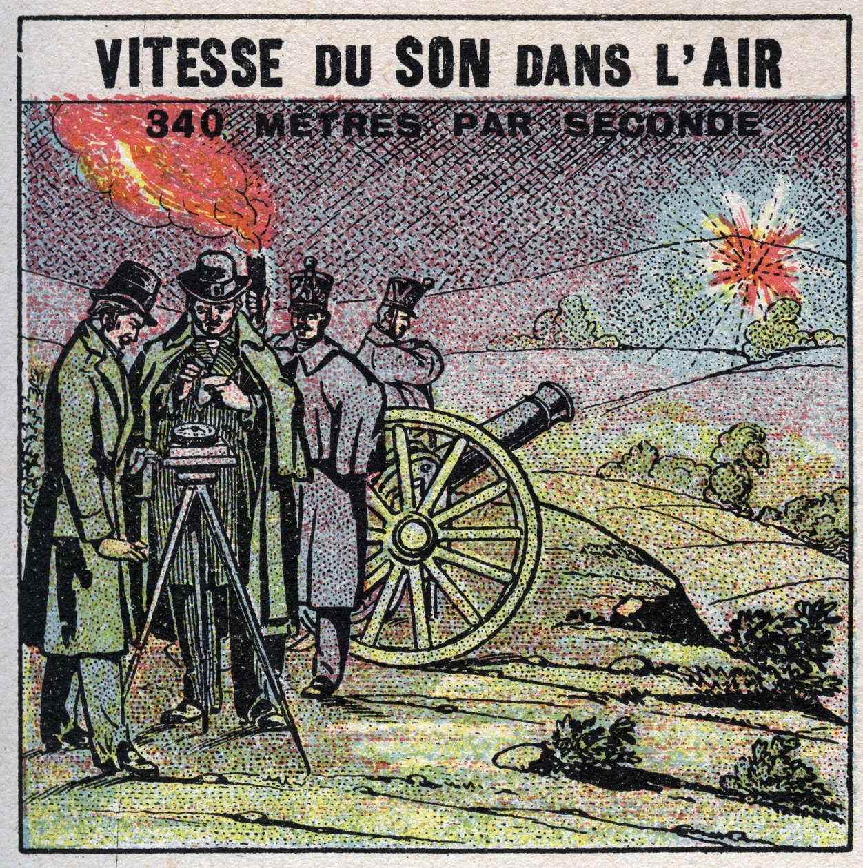 Ses enerjisi: sesin havadaki hızı. Montlhery ve Villejuif arasında bir dizi top atışları yapan Louis-Joseph Gay-Lussac (Louis Joseph Gay Lussac) (1778-1850) ve Francois Arago (1786-1853) tarafından 1822 deneyimi. 1925