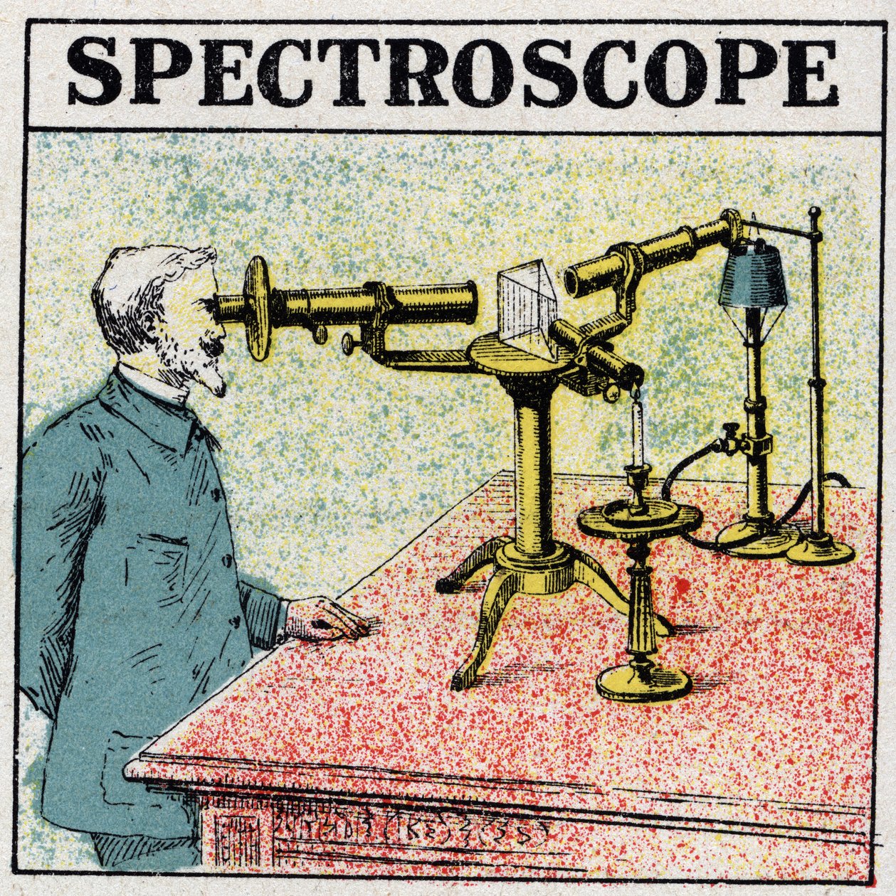 Spektral analiz: bir spektroskop. 1925
