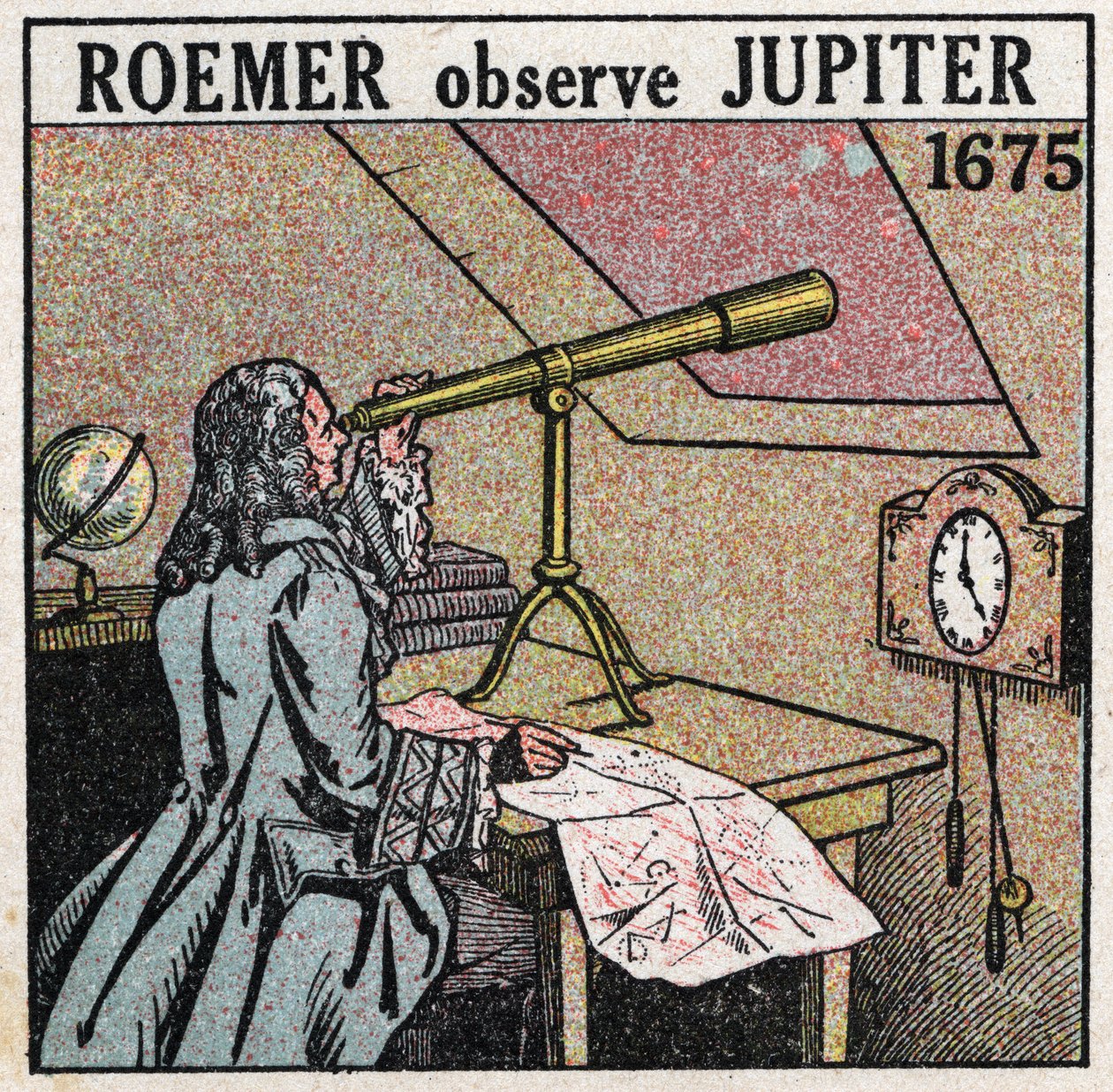 Işık hızı: Danimarkalı gökbilimci Ole Christensen Romer (Olaus Roemer) (1644-1710), 1675-1676 yıllarında Jüpiter