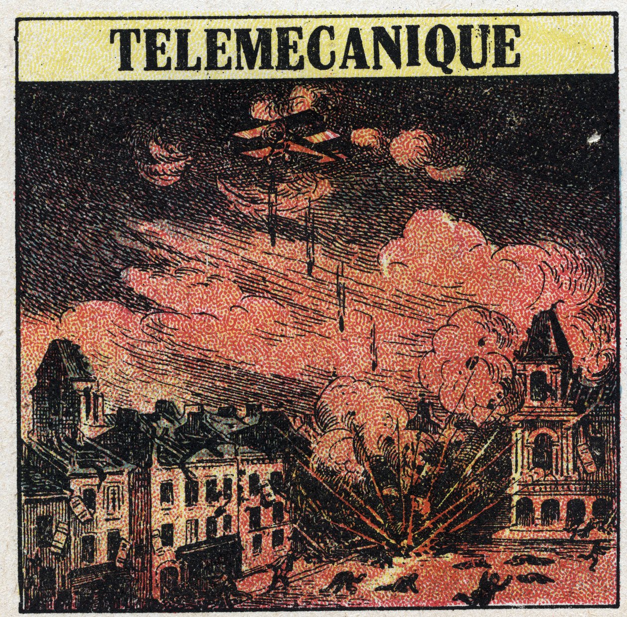 T.S.F.: telemekanik, elektromanyetik dalgalar aracılığıyla mesafeyi kontrol etme sanatı. 1925