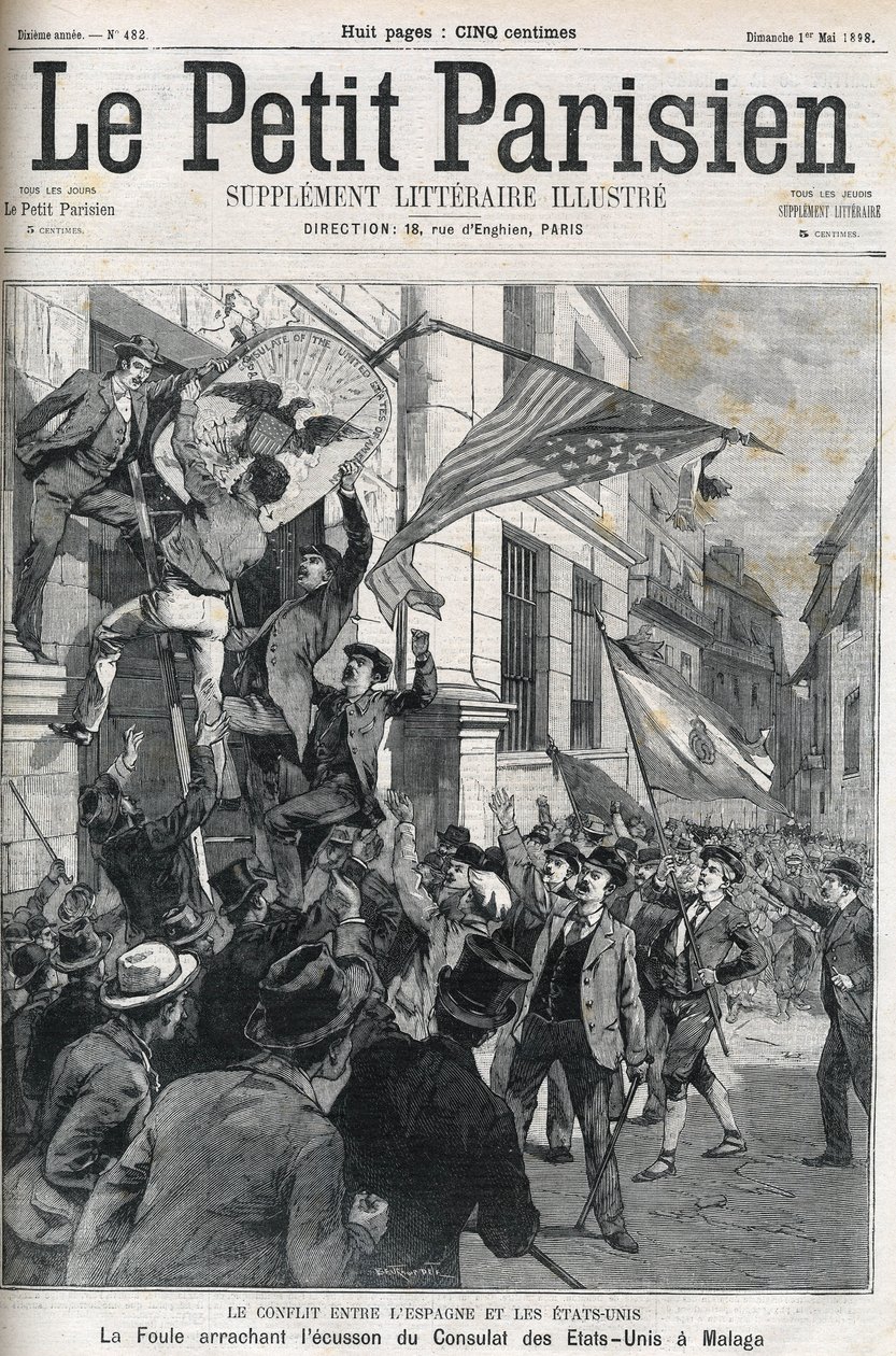 İspanyol-Amerikan Savaşı (Amerikan Hispanosu): 1898