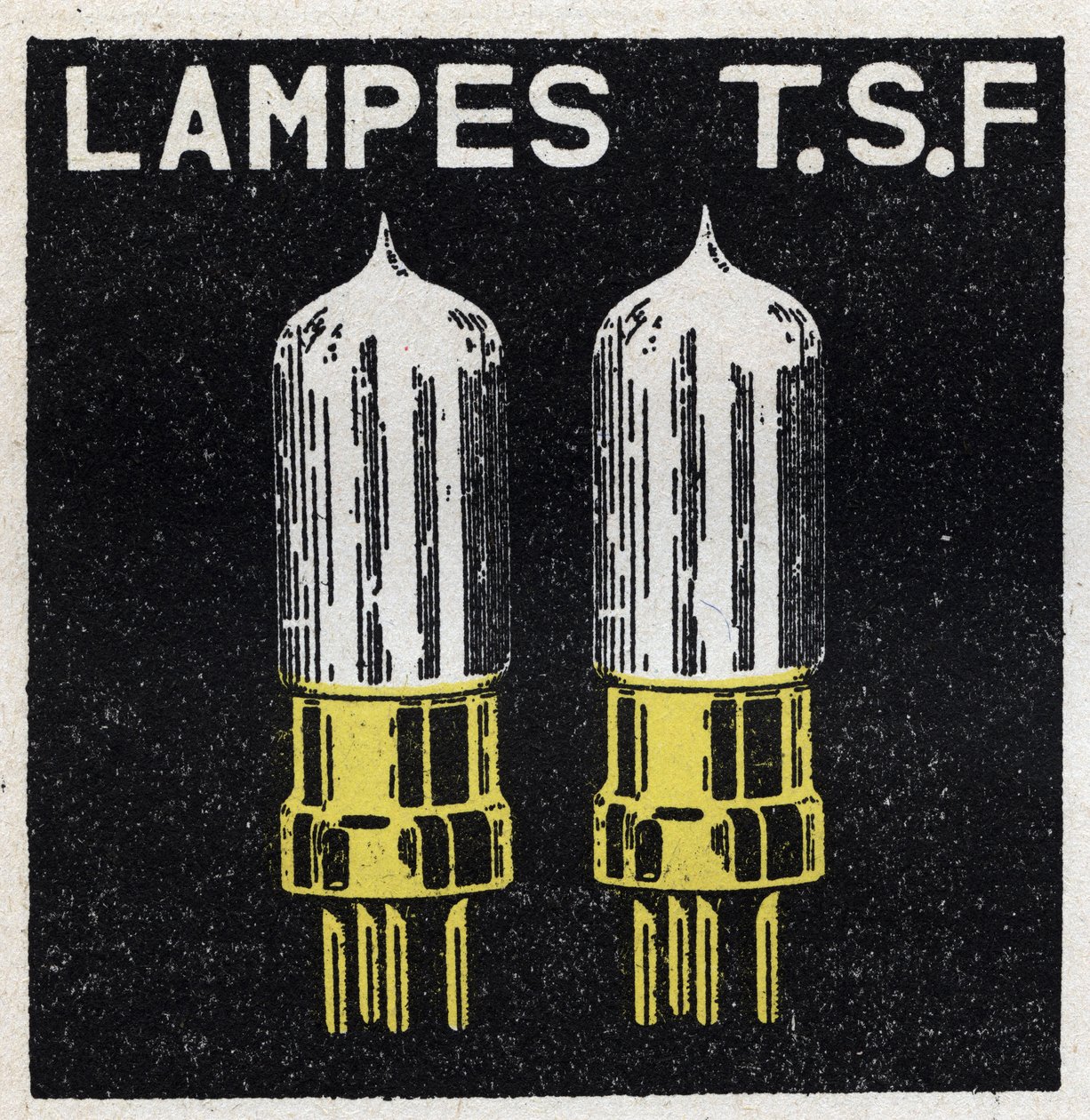 T.S.F.: lambalar T.S.F. 1925