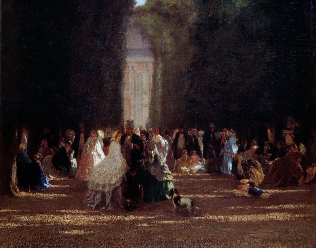 İkinci imparatorluğun altındaki Tuileries
