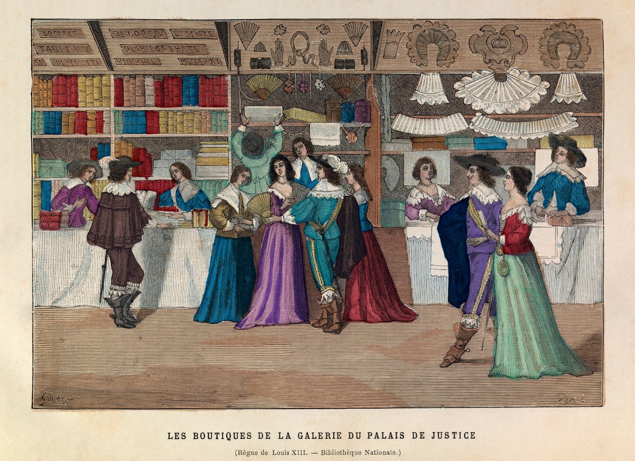 17. yüzyılda Kral Louis XIII döneminde Paris