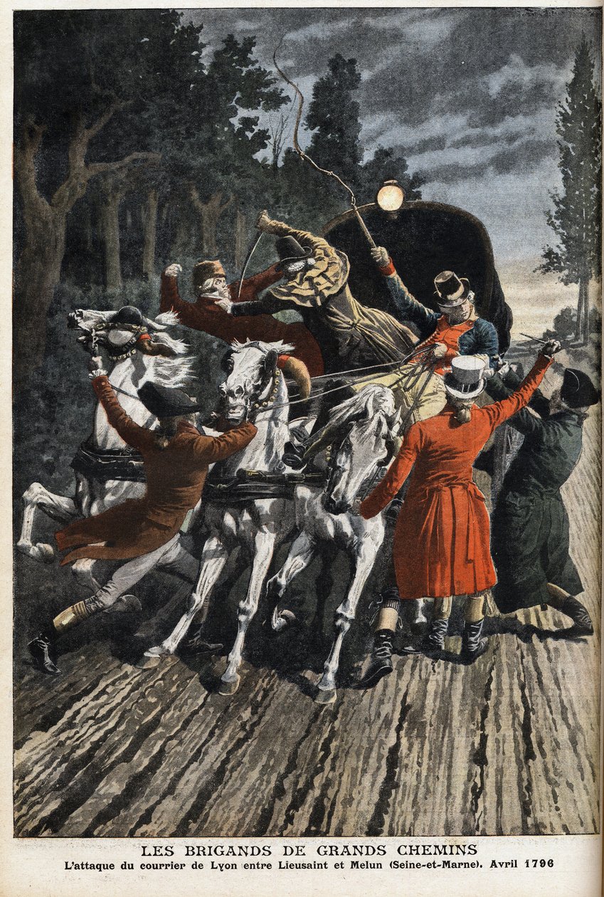 Karayollarının haydutları: Nisan 1796