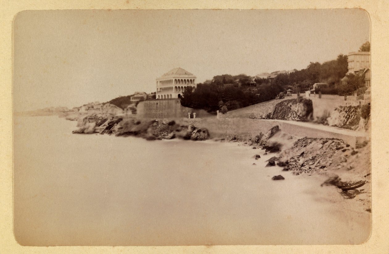 1885-1890 dolaylarında Marsilya şehri ve çevresi: La route de la Corniche, Özel koleksiyon by Anonymous Anonymous