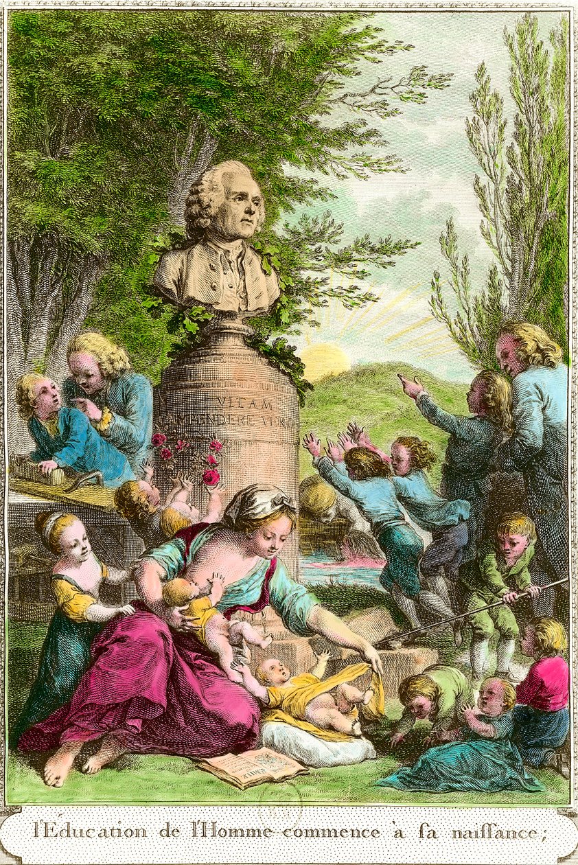 İnsanın eğitimi doğumuyla başlar: İsviçreli filozof Jean Jacques Rousseau