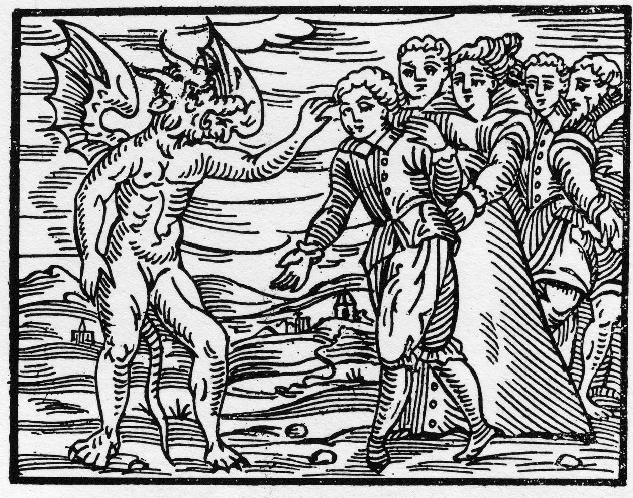 Şeytanın pençesinin damgası - “” Compendium Maleficarum””, cadılar, onların kötülükleri ve onların sortileri ile ilgileniyor Francesco Maria Guazzo veya Guaccio veya Guaccius (15?? -16??) 1608 Özel Koleksiyon by Anonymous Anonymous