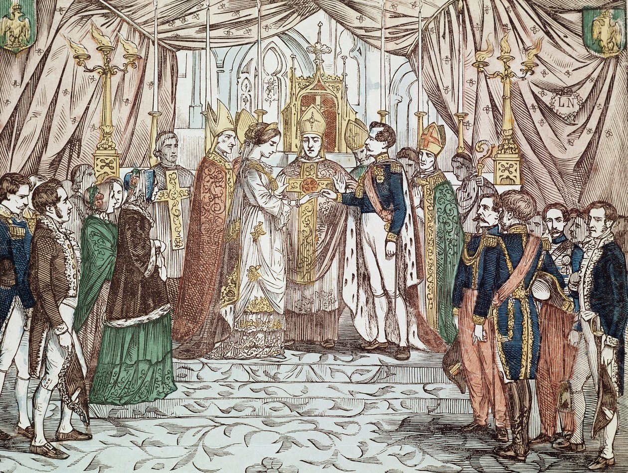 Napolyon III ve Eugenia Maria de Montijo de Guzman