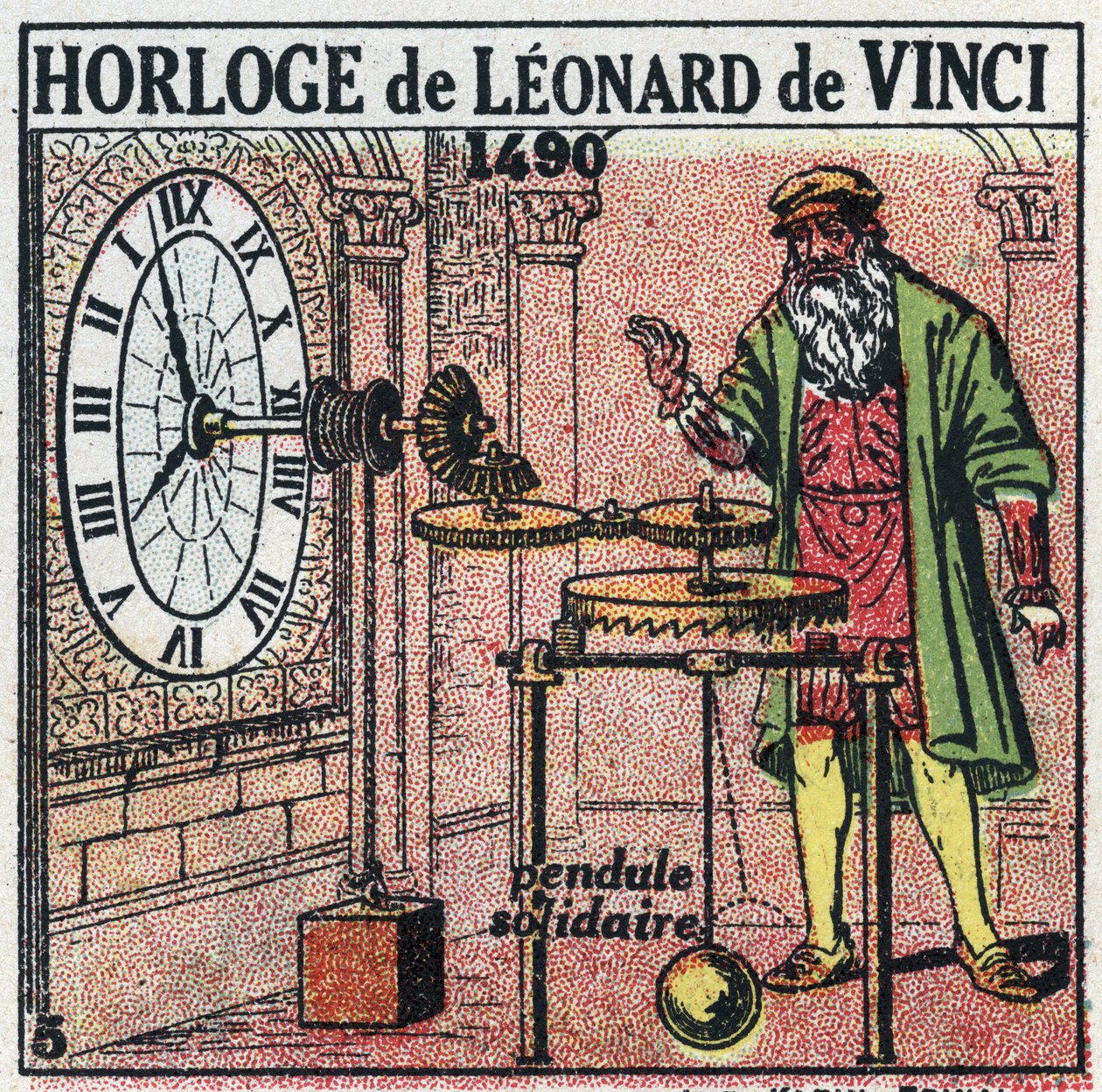 Zaman: Leonard de Vinci (Leonardo da Vinci) (1452-1519) tarafından 1490