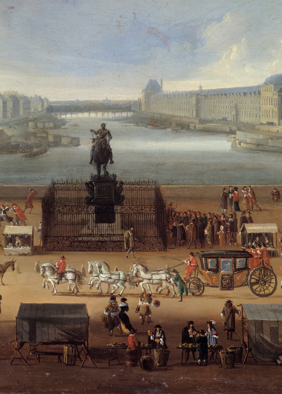 17. Yüzyıl Detayında Paris