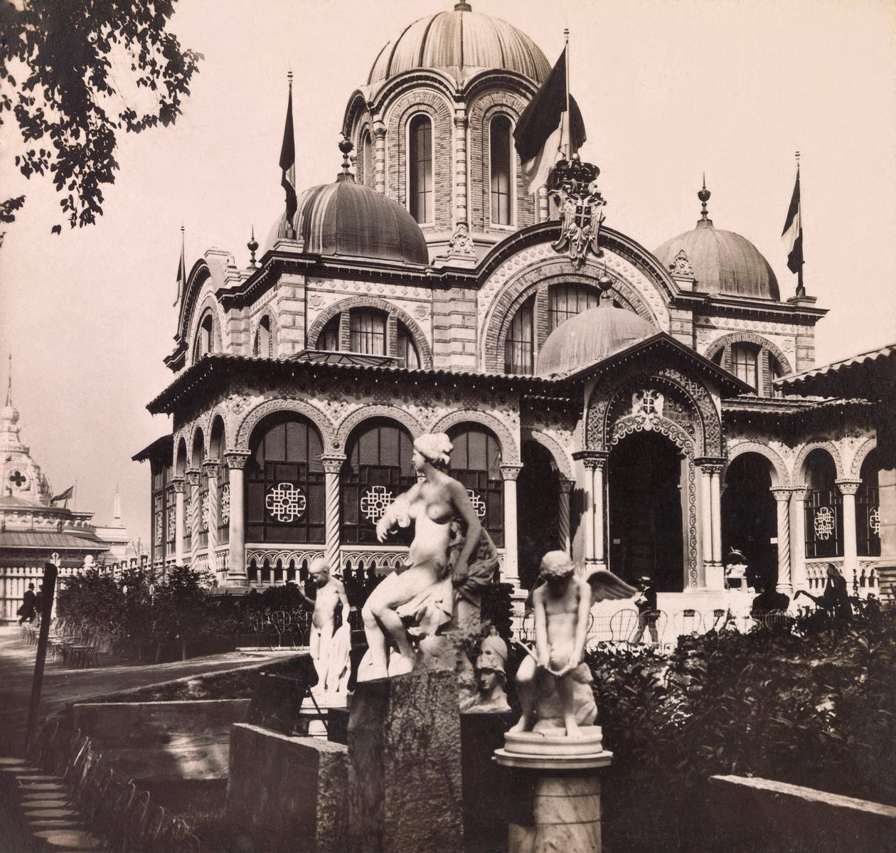 1900 ರ ಸಾರ್ವತ್ರಿಕ ಪ್ರದರ್ಶನ - ಪ್ಯಾರಿಸ್‌ನಲ್ಲಿ 1900 ರ ಸಾರ್ವತ್ರಿಕ ಪ್ರದರ್ಶನ: ಸೆರ್ಬಿಯಾದ ಪೆವಿಲಿಯನ್ - ಖಾಸಗಿ ಸಂಗ್ರಹಣೆ ಟರ್ಕ್ by Anonymous Anonymous