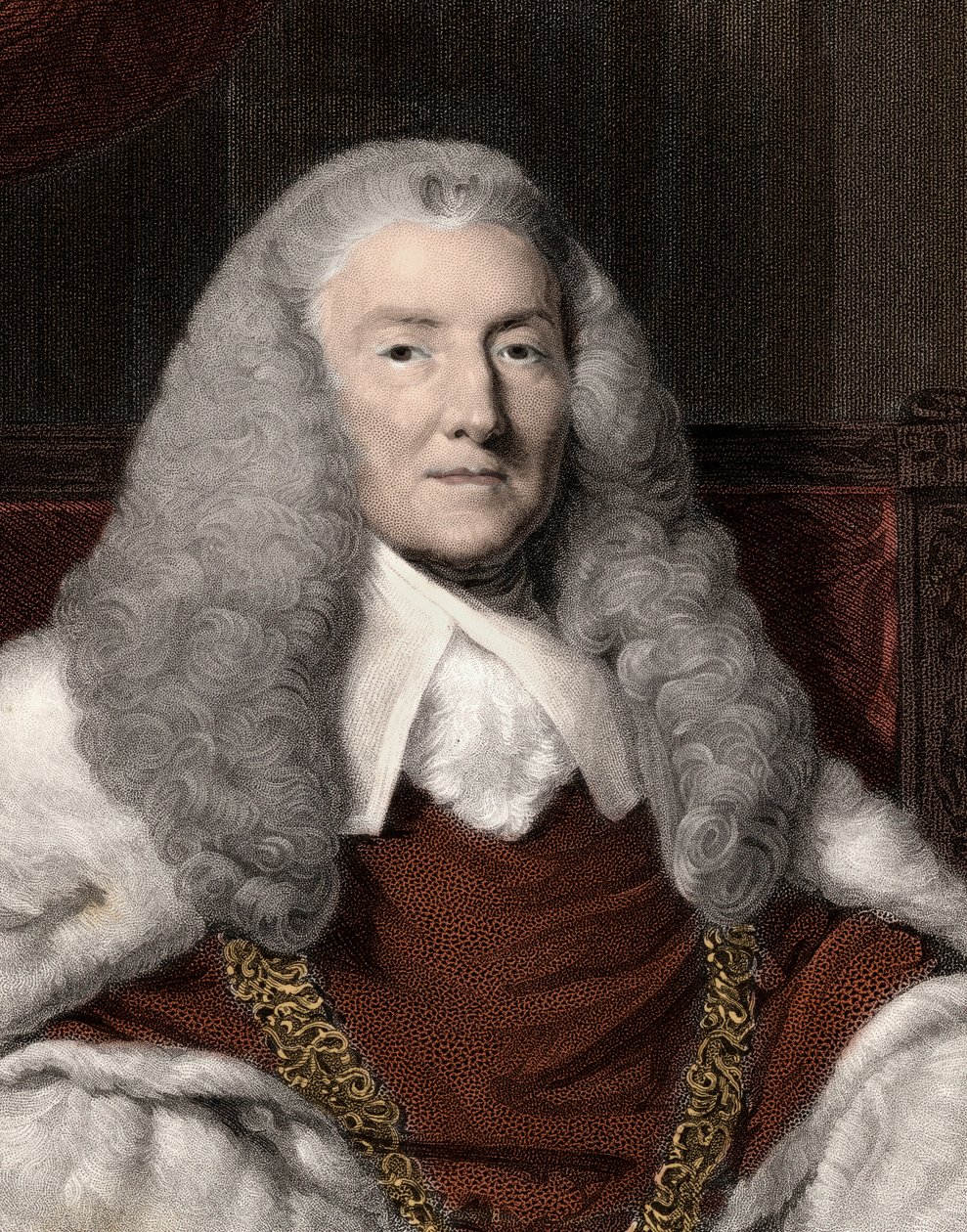 Mansfield William Murray 1 Earl (1705-1793), Avukat, İngiliz politikacı ve Yargıç - William Murray Mansfield 1 Earl by Anonymous Anonymous
