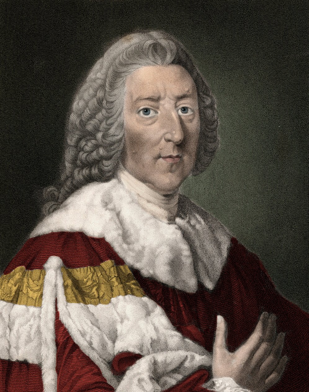 William Pitt the Elder (1708-1778), İngiliz devlet adamı - William Pitt The Elder 1 Chatham Kontu by Anonymous Anonymous