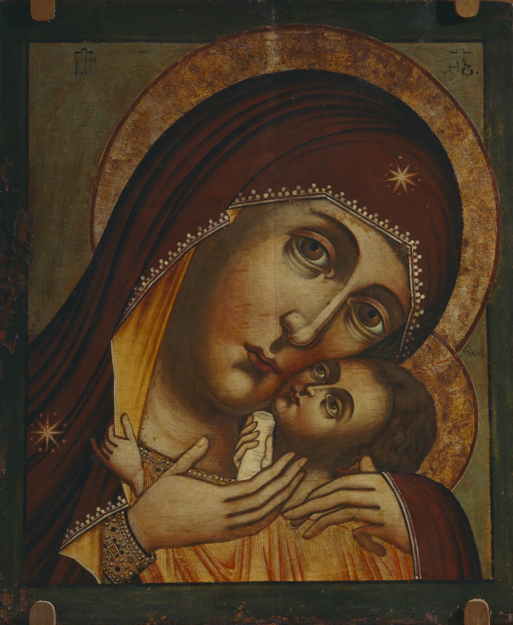 Korsun Korsunskaya Our Lady, 17. yüzyıl by Anonymous Russian icon painter