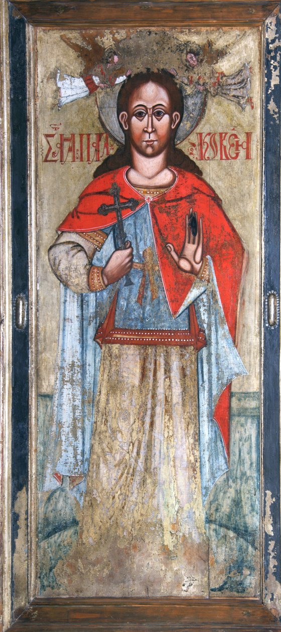 Saint Paraskeva Cuma, Airli 17tn fiyatı. by Anonymous Russian icon painter