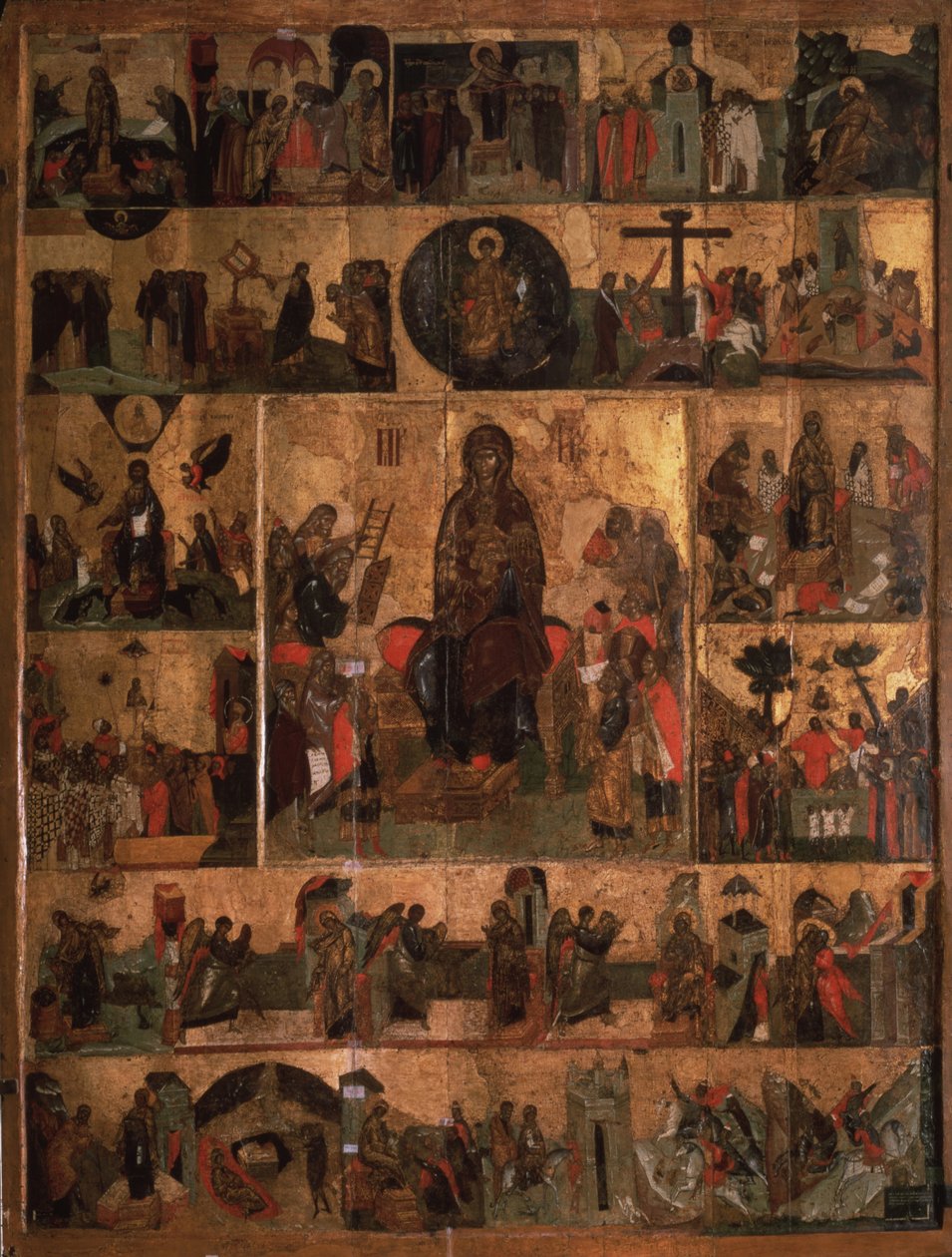 Bakire Akathist İlahinin En Kutsal Theotokos