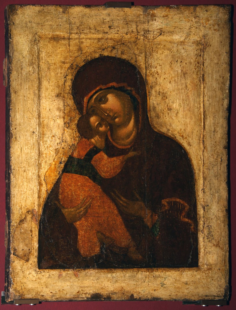 Vladimir Bakiresi, 15. yüzyılın son çeyreği. by Anonymous Russian icon painter
