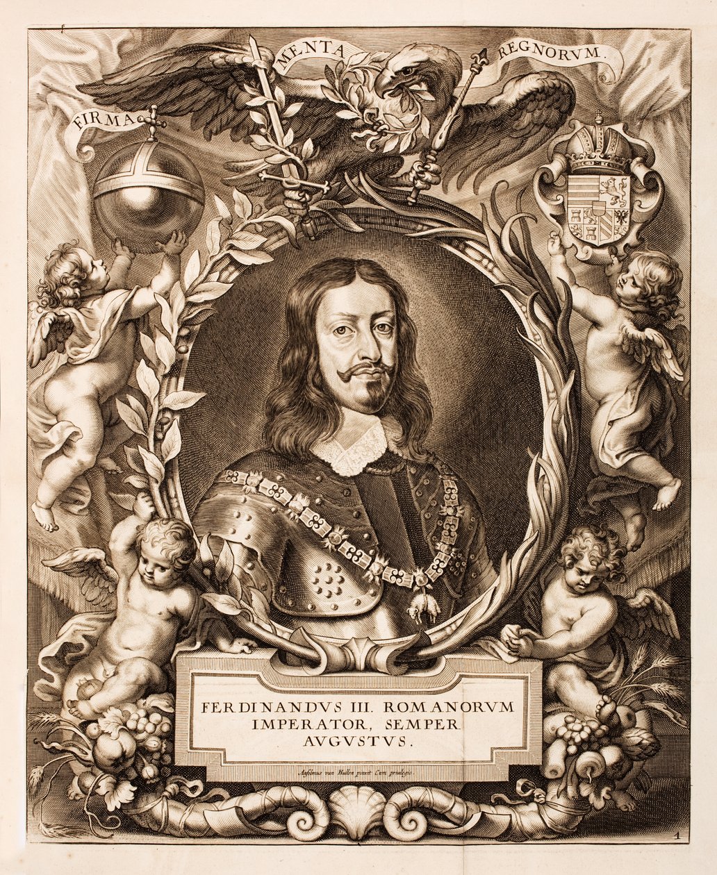 Keizer Ferdinand III by Anselmus van Hulle
