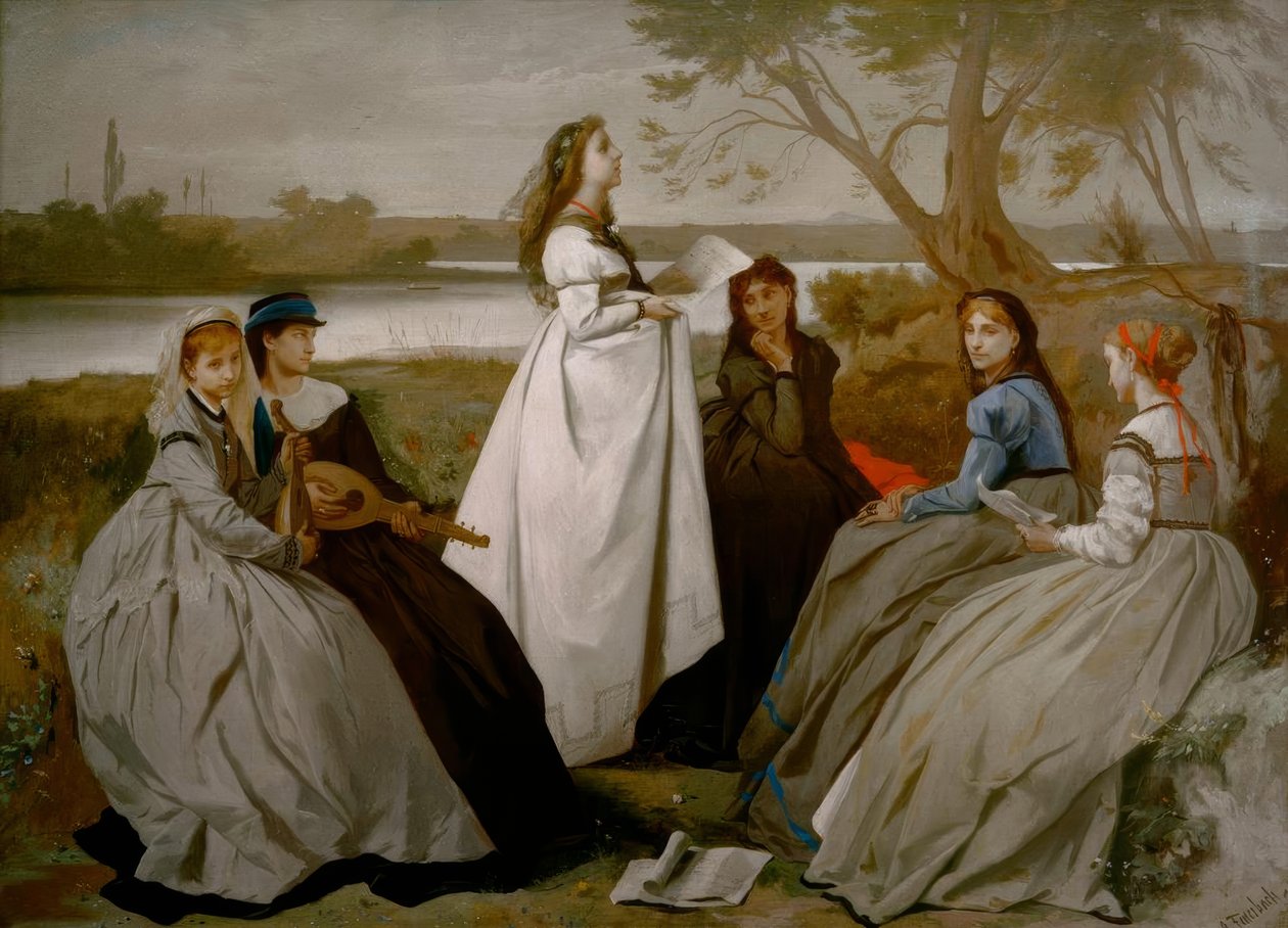 Baharda by Anselm Feuerbach