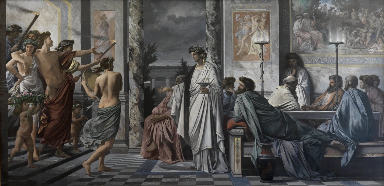 Platon Sempozyumu by Anselm Feuerbach