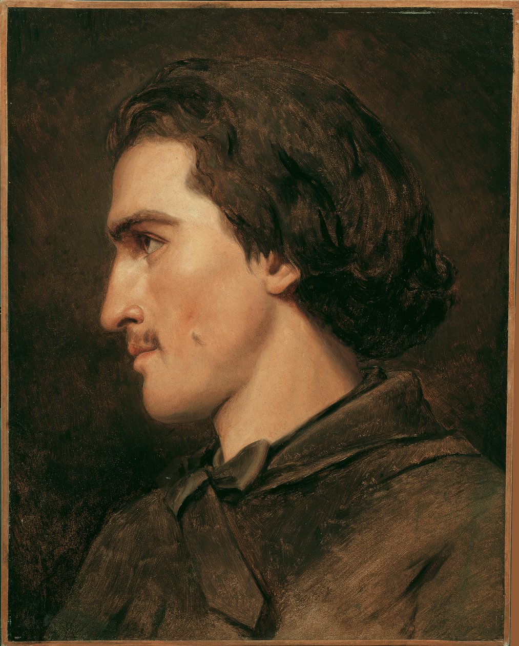 kendi portresi (?) by Anselm Feuerbach