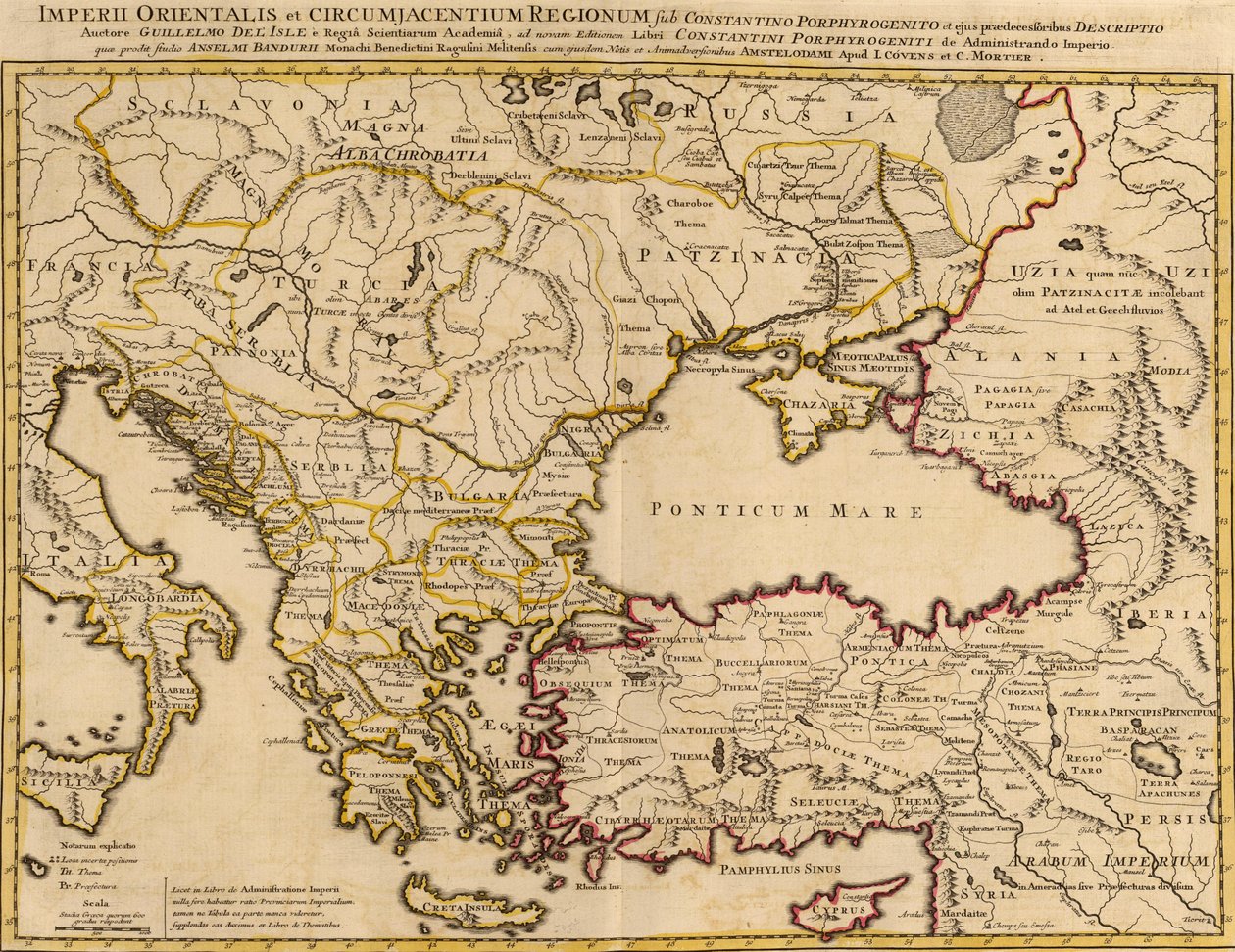Konstantin Porphyrogenitus ve öncülleri altında Doğu İmparatorluğu ve çevresindeki Bölgelerin bir açıklaması by Anselmo Maria Banduri