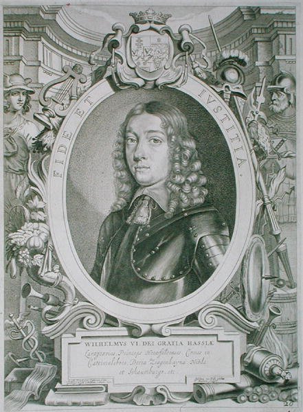 William VI (1629-63) Hesse-Cassel Landgrave, 