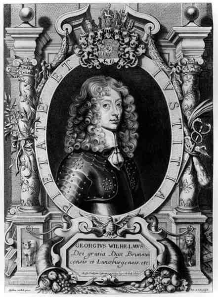 Petr de Iode tarafından oyulmuş, Brandenburg Seçmeni George Wilhelm