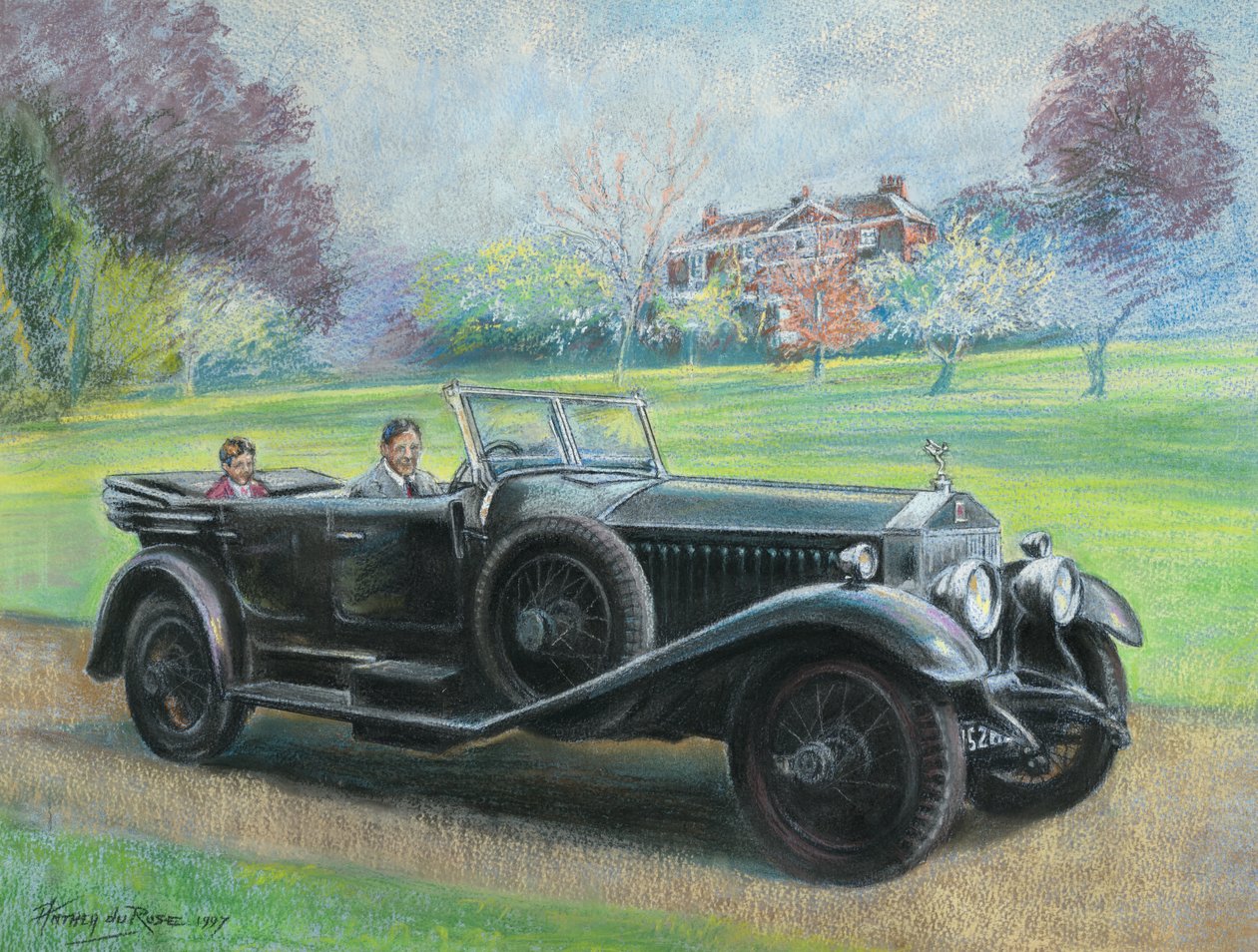 1927 Rolls Royce, Bay HV Durose, Warwickshire'a ait by Anthea Durose