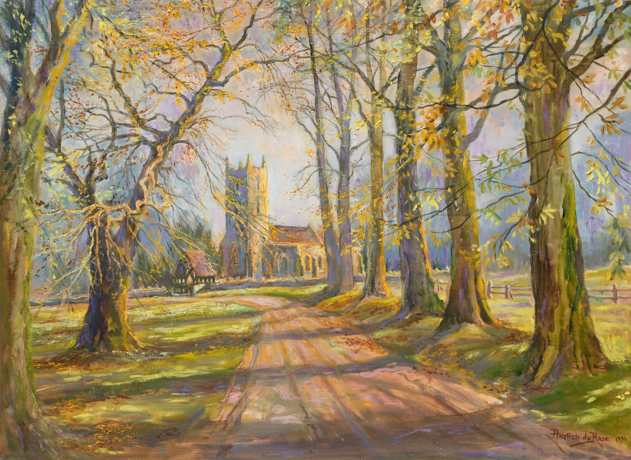 Langham Kilisesi, Essex by Anthea Durose