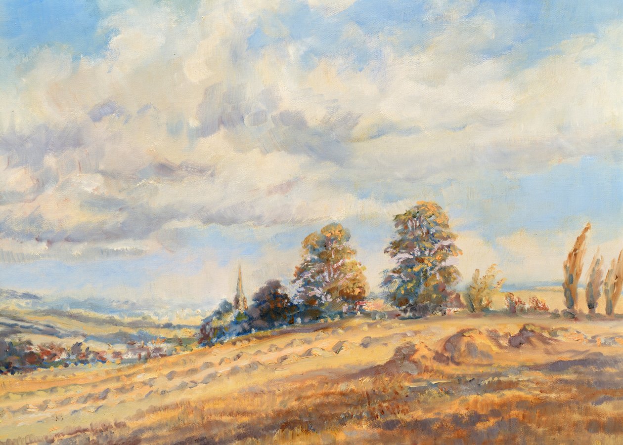 Ullenhall, Warwickshire (gemide petrol) by Anthea Durose