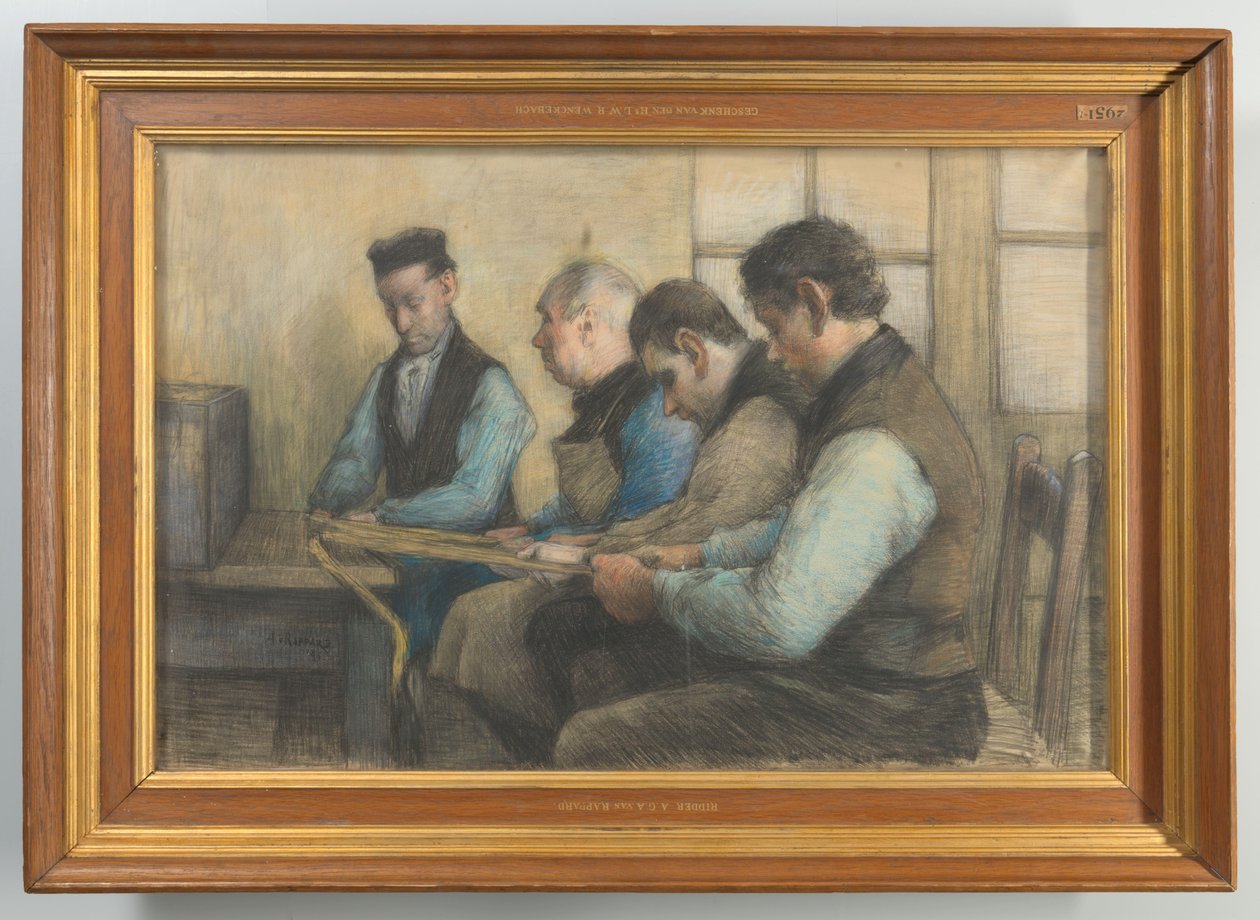Kör dokumacılar by Anthon Gerhard Alexander van Rappard