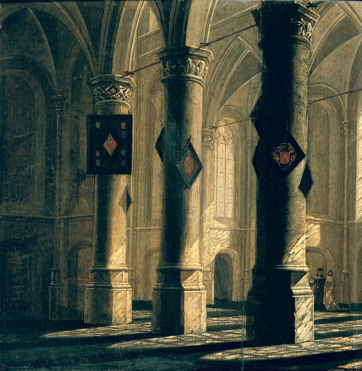 Bir Kilisenin İçi by Anthonie Delorme