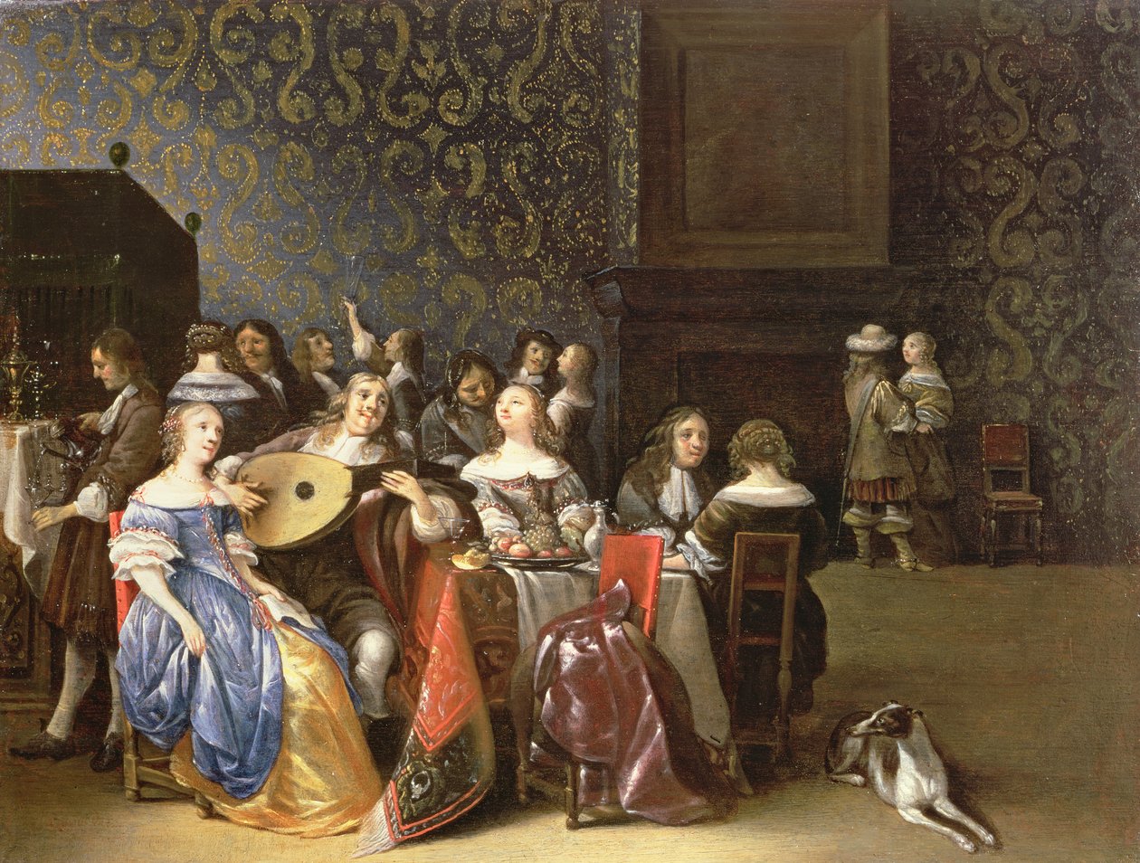 Avın Dönüşü, 1732 by Anthonie Palamedesz