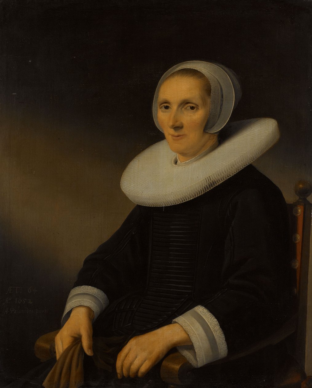 Bir Kadın Portresi by Anthonie (1601-73) Palamedesz