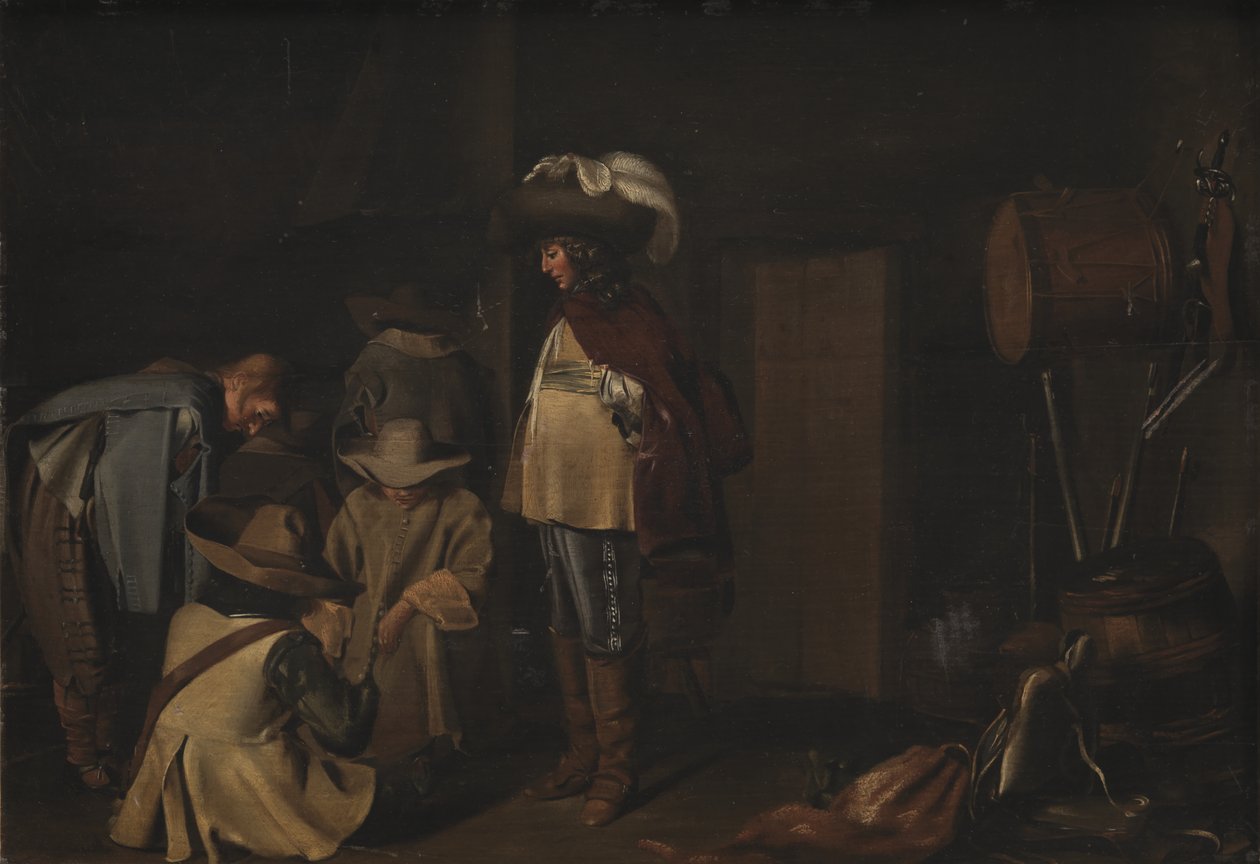 Bir Muhafız Odası by Anthonie Palamedesz.