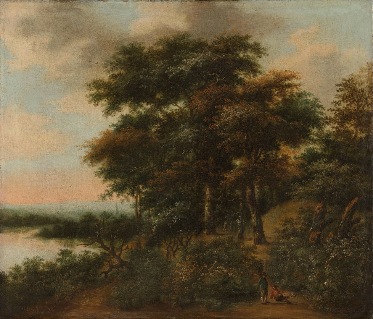 Ormanlık Peyzaj by Anthonie Waterloo