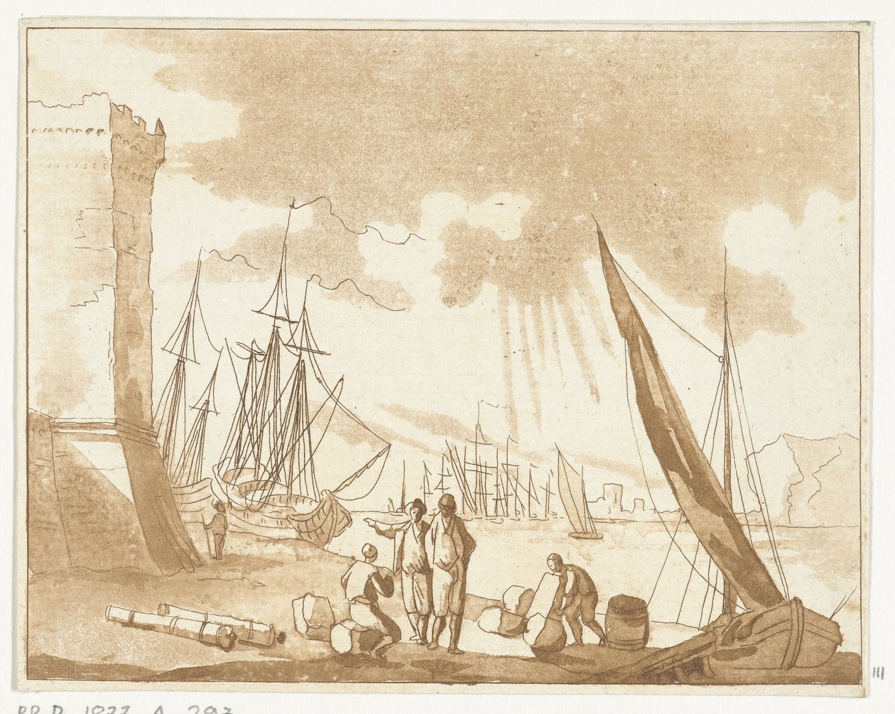 Liman görünümü by Anthonie van den Bos