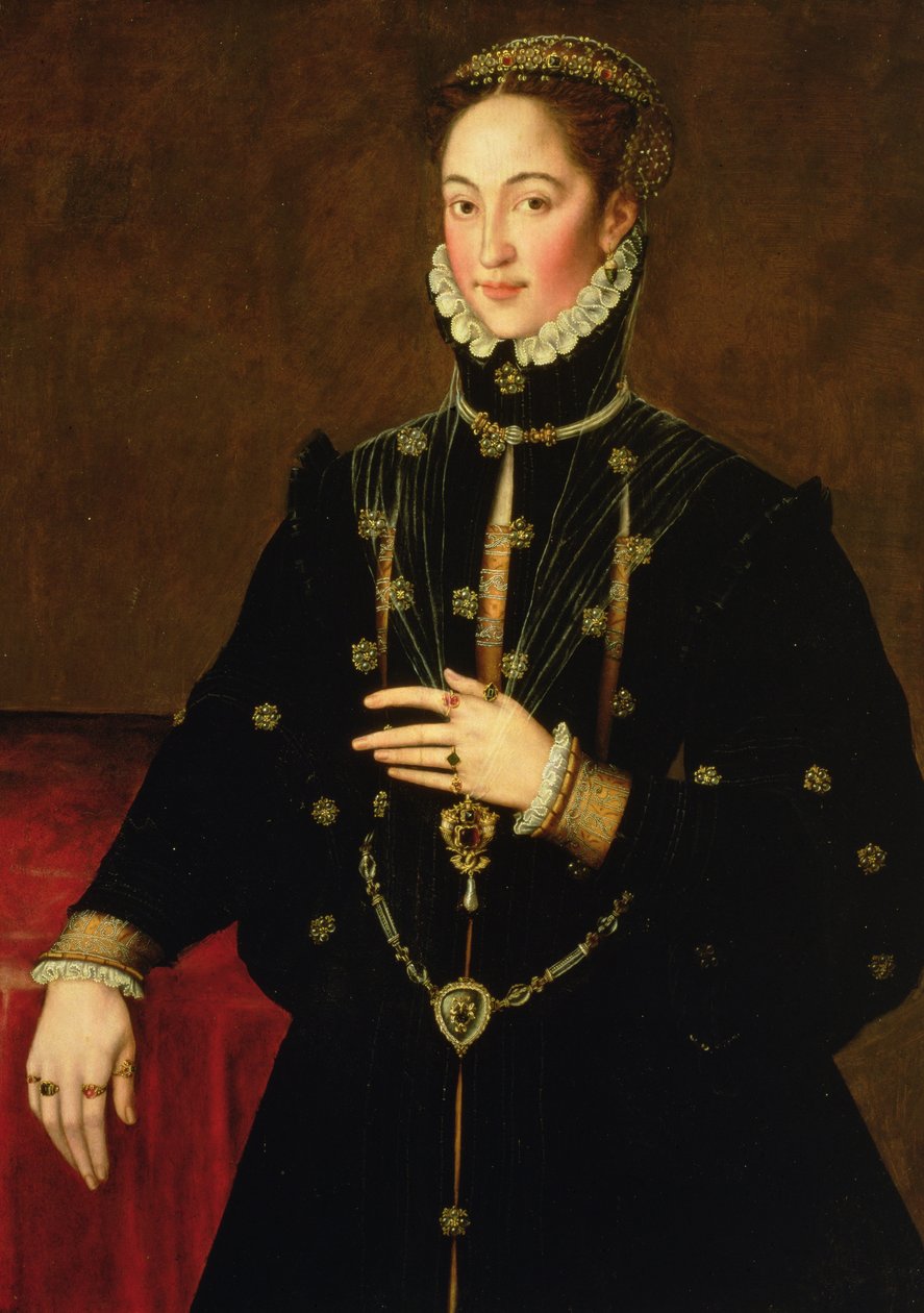 Marquesa of Las Navas, c.1559  by Anthonis van Dashorst Mor