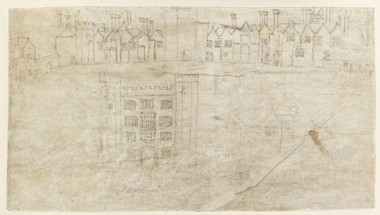 Recto: Oatlands Sarayı