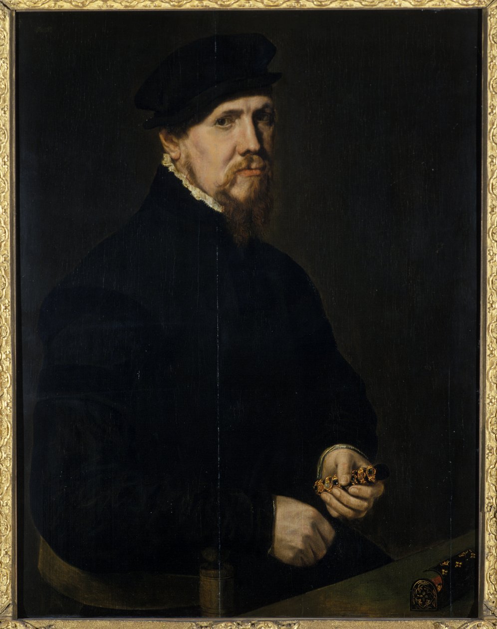 Kuyumcu, 1549 by Anthonis Mor
