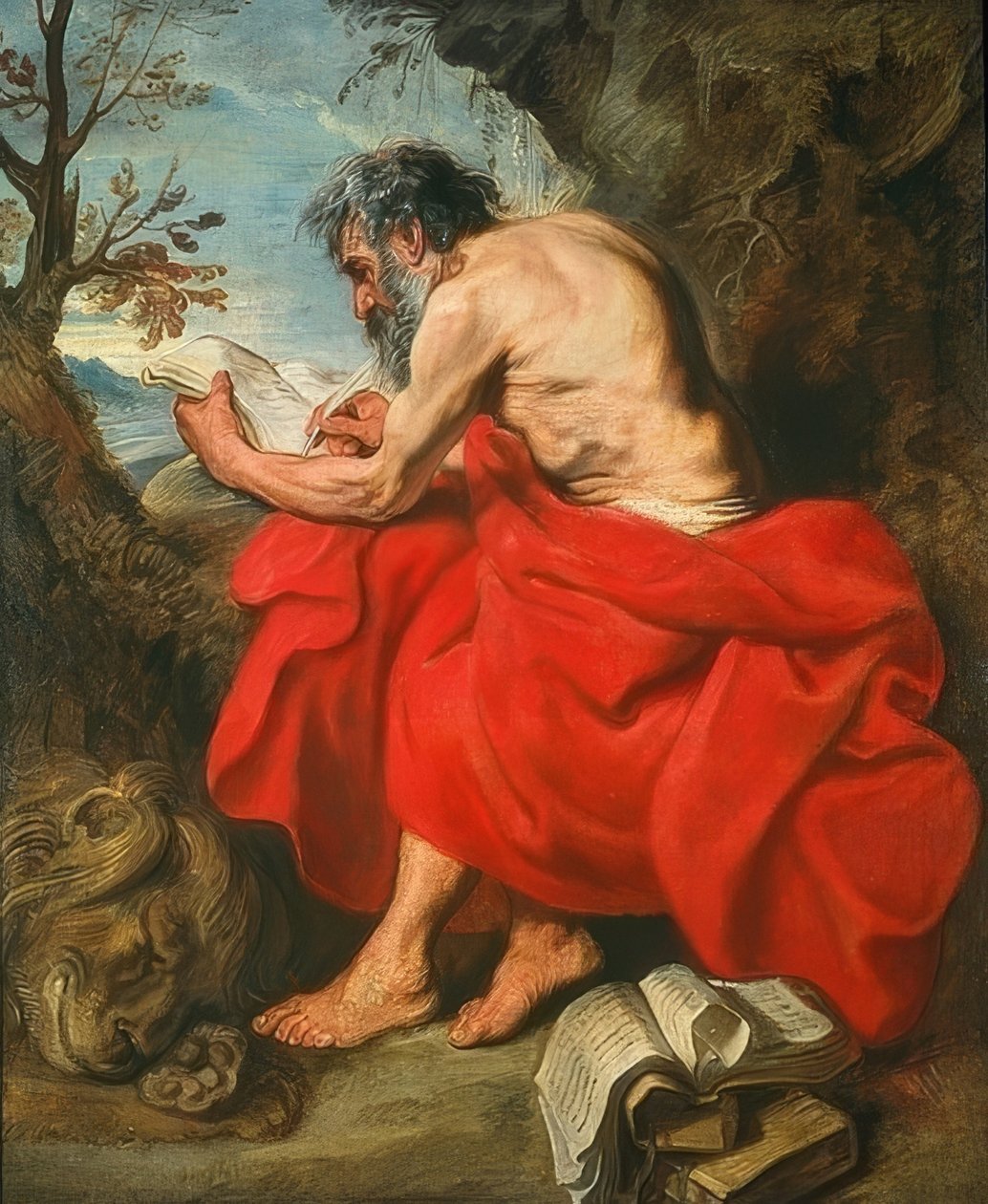 Aziz Jerome. 1615/16 civarında by Anthony van Dyck