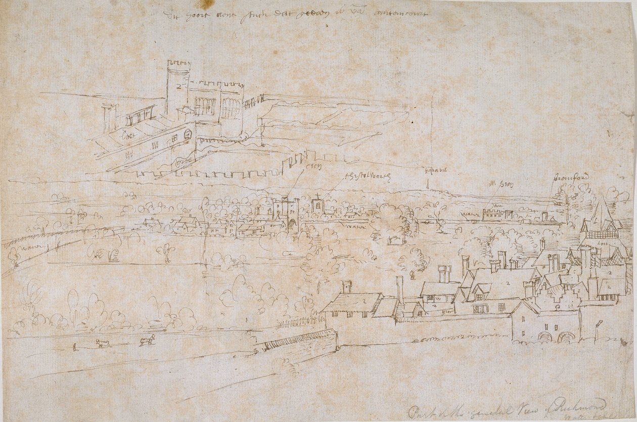 Hampton Court Sarayları, Richmond ve çevresindeki Kırsal, c1560