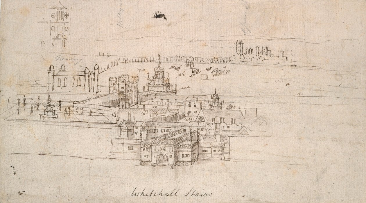 Londra Kulesi, c1550-1560 by Anthonis van den Wyngaerde