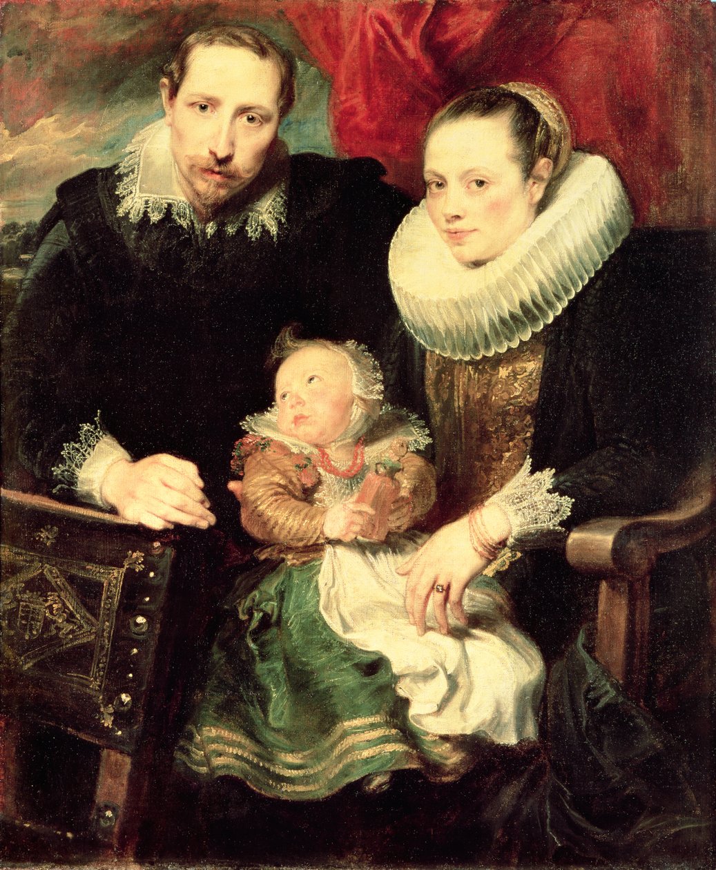 Bir Aile Portresi, c.1618-21 by Anthony van Dyck